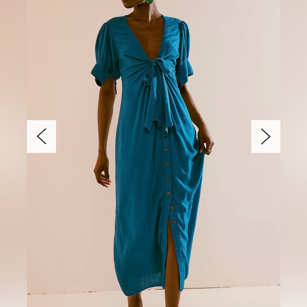 Free People Vintage Summer Midi Dress